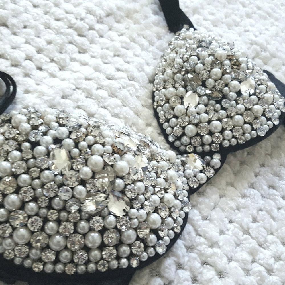 Jeweled bra